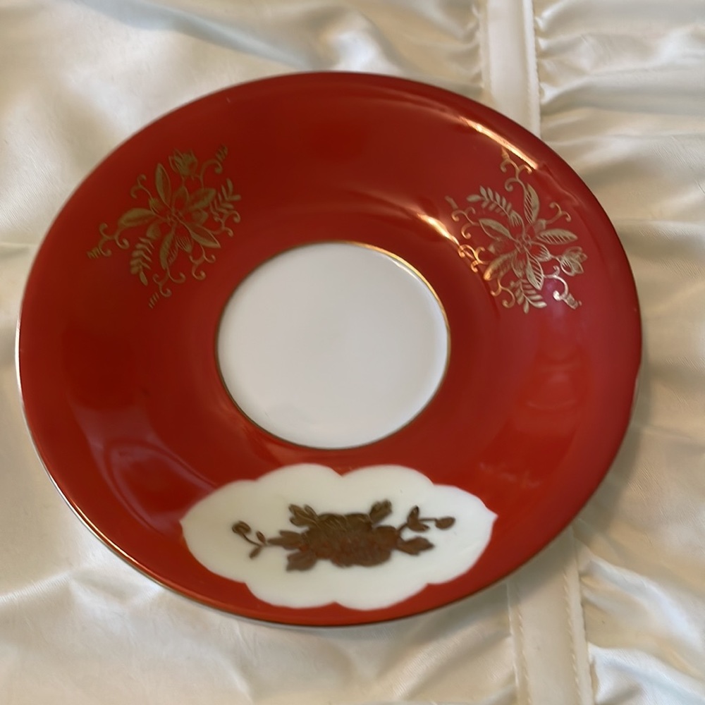 Antique Unique Cup & Saucer Set - Picture 7 of 8